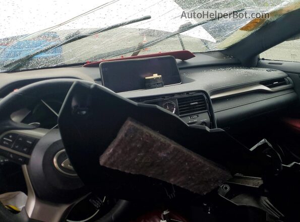 2T2BZMCA1HC134782 2017 LEXUS RX White Вид панелі приладів