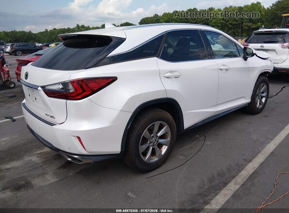 2T2BZMCA1JC144945 2018 LEXUS RX 350 White Задня права чверть
