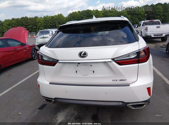 2T2BZMCA1JC144945 2018 LEXUS RX 350 White 