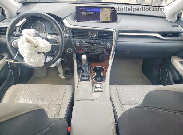 2T2BZMCA1KC170298 2019 LEXUS RX Черный Вид панели приборов