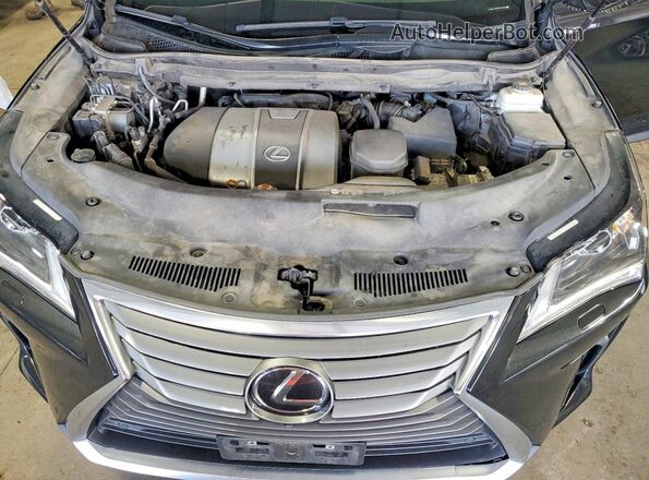2T2BZMCA1KC186632 2019 LEXUS RX Black Widok wnętrza z tyłu