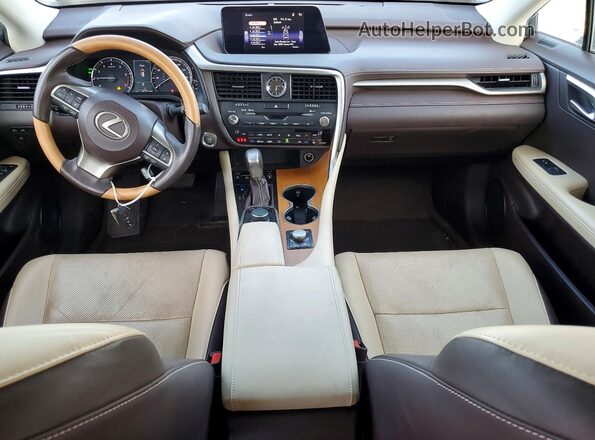 2T2BZMCA1KC194956 2019 LEXUS RX Gold Вид панелі приладів