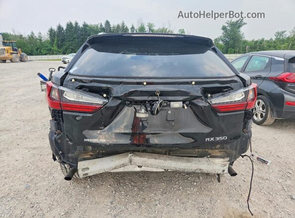 2T2BZMCA2GC020725 2016 LEXUS RX Black Widok z tyłu