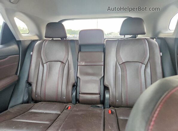 2T2BZMCA2GC020725 2016 LEXUS RX Black Widok tylnych siedzeń