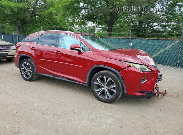 2T2BZMCA2GC036035 2016 LEXUS RX Red Przód prawy