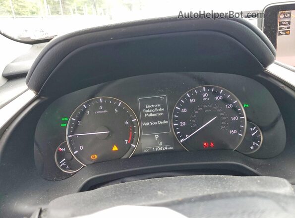 2T2BZMCA2GC036035 2016 LEXUS RX Red Widok zestawu wskaźników