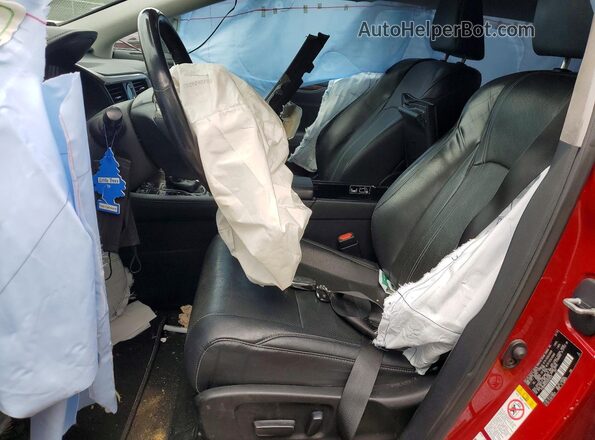 2T2BZMCA2GC036035 2016 LEXUS RX Red Widok wnętrza z przodu