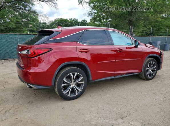 2T2BZMCA2GC036035 2016 LEXUS RX Red Tył prawy