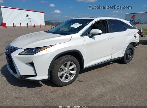 2T2BZMCA2HC068811 2017 LEXUS RX 350 White Vista tres cuartos delantera izquierda