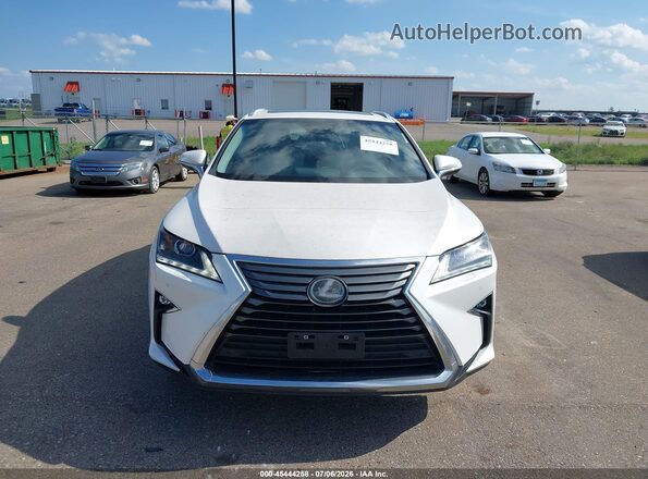 2T2BZMCA2HC068811 2017 LEXUS RX 350 White Vista interior trasera