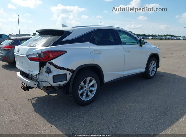 2T2BZMCA2HC068811 2017 LEXUS RX 350 White Trasero derecho
