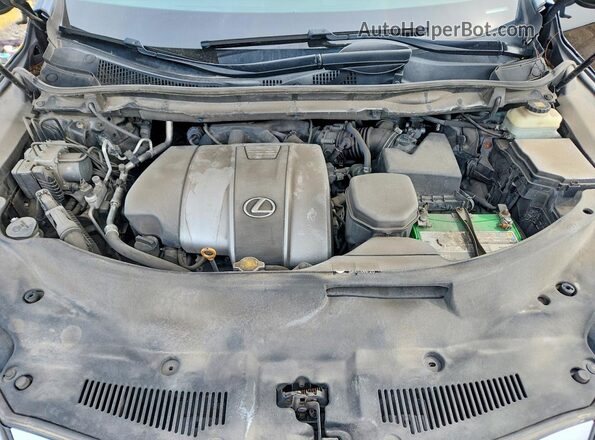 2T2BZMCA2HC089903 2017 LEXUS RX Черный Вид подкапотного пространства