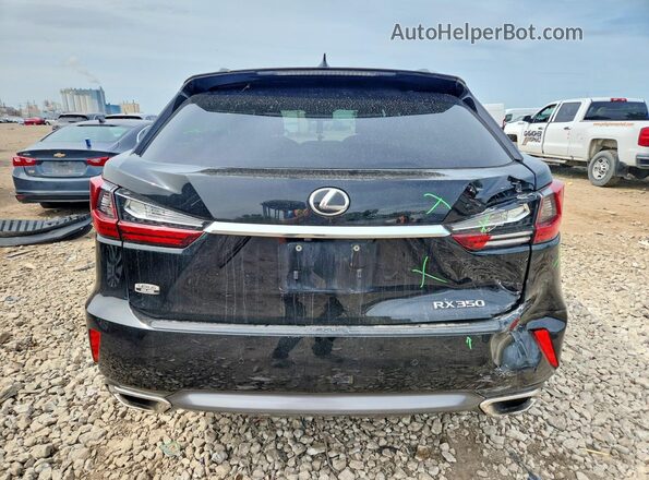 2T2BZMCA2HC089903 2017 LEXUS RX Черный Вид сзади
