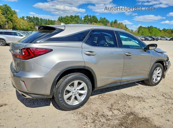 2T2BZMCA2HC116386 2017 LEXUS RX Silver უკანა მარჯვენა
