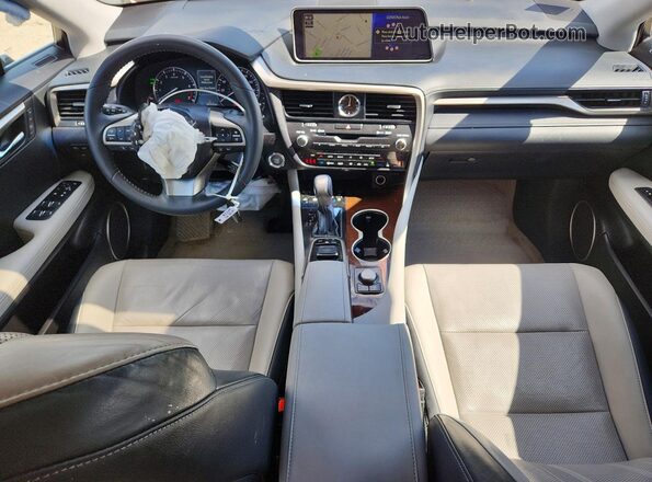 2T2BZMCA2HC116386 2017 LEXUS RX Silver წინა პანელის ხედი