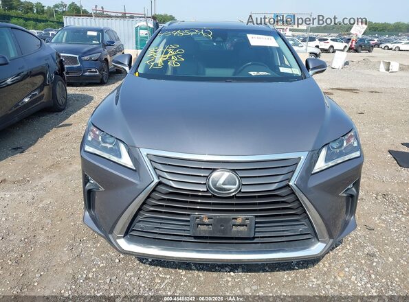 2T2BZMCA2HC133415 2017 LEXUS RX 350 Gray ხელსაწყოთა პანელის ხედი