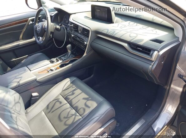 2T2BZMCA2HC133415 2017 LEXUS RX 350 Gray წინა სალონის ხედი