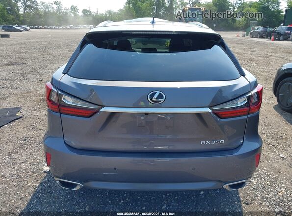 2T2BZMCA2HC133415 2017 LEXUS RX 350 Gray 