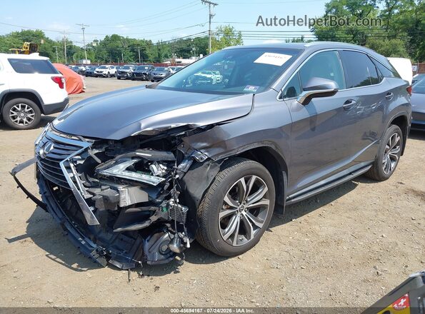 2T2BZMCA2KC174571 2019 LEXUS RX 350 Серый Передняя левая четверть