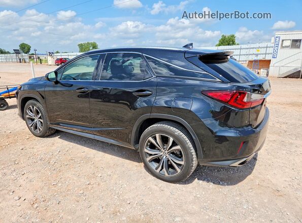 2T2BZMCA2KC178362 2019 LEXUS RX Black უკანა მარცხენა