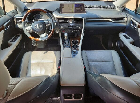 2T2BZMCA2KC178362 2019 LEXUS RX Black წინა პანელის ხედი