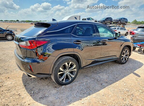 2T2BZMCA2KC178362 2019 LEXUS RX Black უკანა მარჯვენა