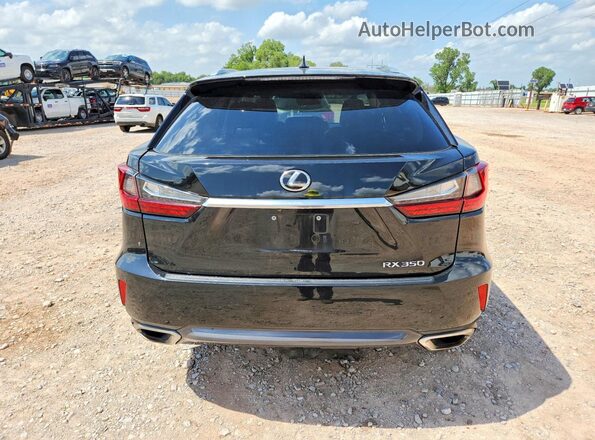 2T2BZMCA2KC178362 2019 LEXUS RX Black უკანა ხედი