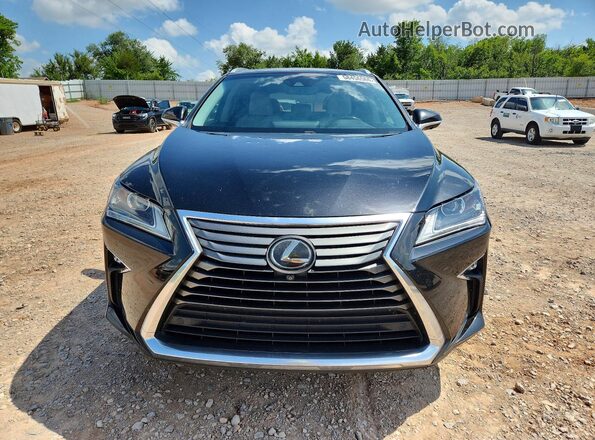 2T2BZMCA2KC178362 2019 LEXUS RX Black წინა ხედი