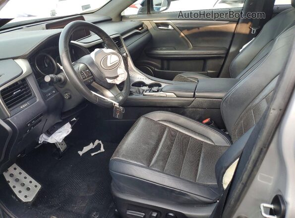 2T2BZMCA2KC196408 2019 LEXUS RX Silver წინა სალონის ხედი