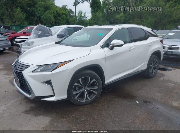 2T2BZMCA2KC207844 2019 LEXUS RX 350 White Vista tres cuartos delantera izquierda