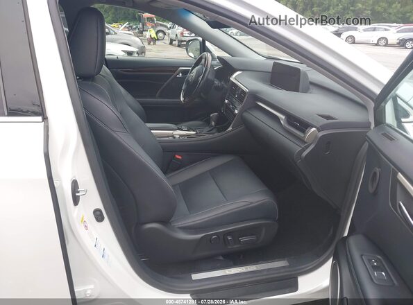 2T2BZMCA2KC207844 2019 LEXUS RX 350 White Vista interior delantera
