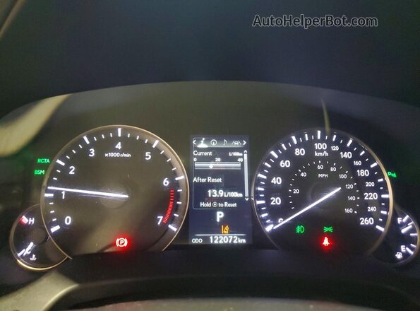 2T2BZMCA3GC022127 2016 LEXUS RX Silver Vista del cuadro de instrumentos