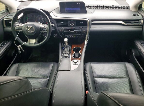 2T2BZMCA3HC056280 2017 LEXUS RX Белый Вид панели приборов