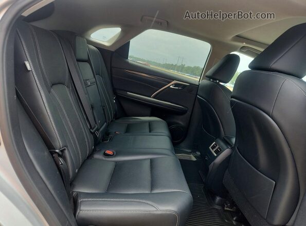 2T2BZMCA3HC109074 2017 LEXUS RX Silver Սալոնի հետևի տեսք