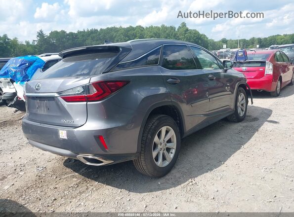 2T2BZMCA3HC119376 2017 LEXUS RX 350 Gray Rear right