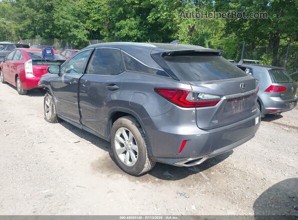 2T2BZMCA3HC119376 2017 LEXUS RX 350 Gray Rear left