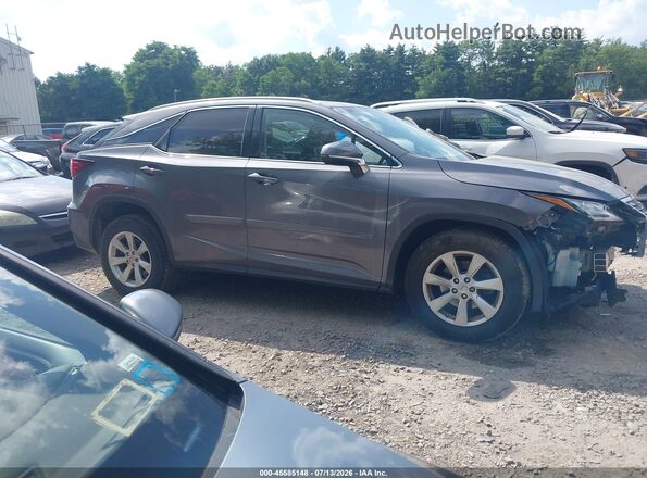 2T2BZMCA3HC119376 2017 LEXUS RX 350 Gray Rear interior view