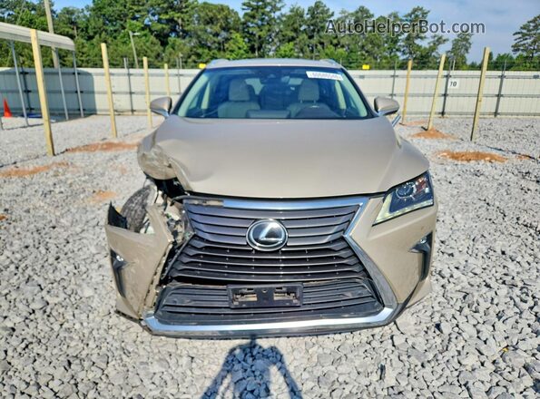 2T2BZMCA3JC143019 2018 LEXUS RX Beige წინა ხედი