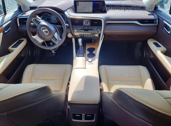 2T2BZMCA3JC143019 2018 LEXUS RX Beige წინა პანელის ხედი