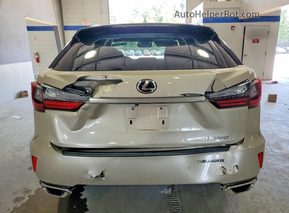 2T2BZMCA3JC152013 2018 LEXUS RX Cream Vista trasera