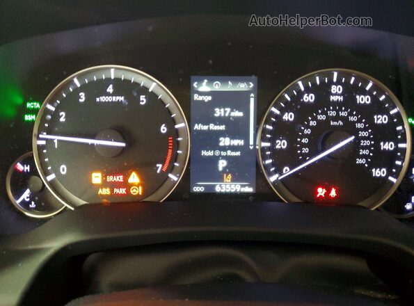 2T2BZMCA3JC152013 2018 LEXUS RX Cream Vista del cuadro de instrumentos
