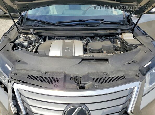 2T2BZMCA3JC154019 2018 LEXUS RX Silver Սալոնի հետևի տեսք