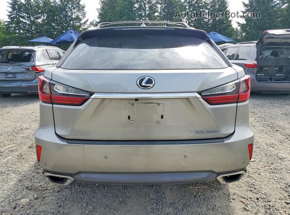 2T2BZMCA3JC154019 2018 LEXUS RX Silver Հետևի տեսք