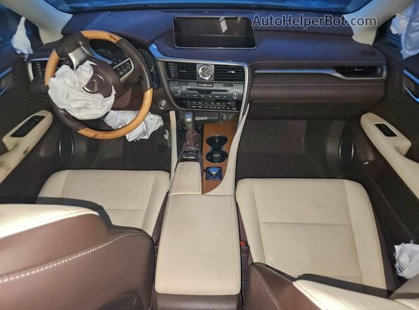 2T2BZMCA3KC178788 2019 LEXUS RX Gray Вид панелі приладів