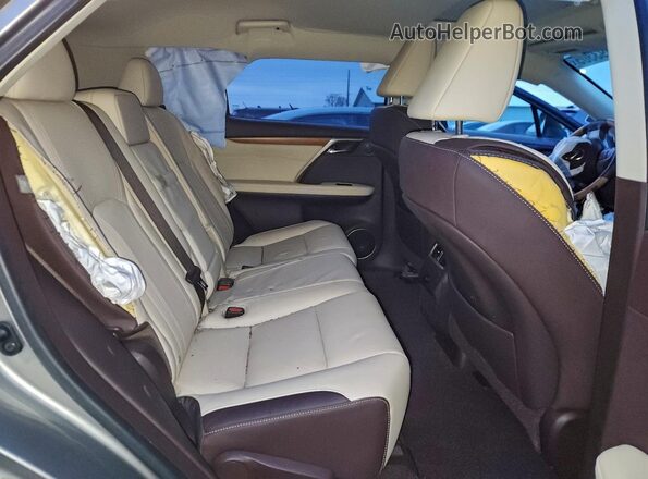 2T2BZMCA3KC178788 2019 LEXUS RX Gray Вид задньої частини салону