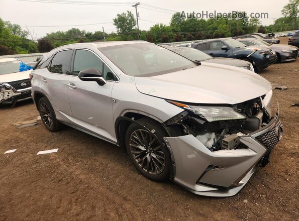 2T2BZMCA3KC181108 2019 LEXUS RX Silver Przód prawy