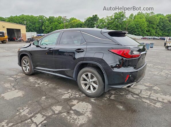 2T2BZMCA3KC206363 2019 LEXUS RX Black უკანა მარცხენა