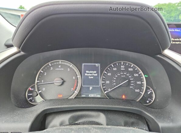 2T2BZMCA3KC206363 2019 LEXUS RX Black ხელსაწყოთა პანელის ხედი