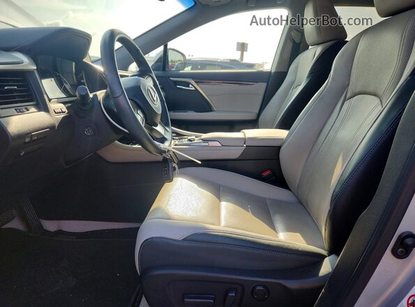 2T2BZMCA4GC034531 2016 LEXUS RX Silver წინა სალონის ხედი
