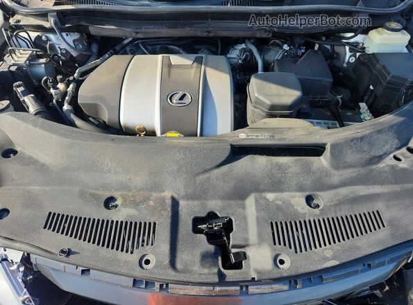 2T2BZMCA4GC034531 2016 LEXUS RX Silver ძრავის განყოფილების ხედი